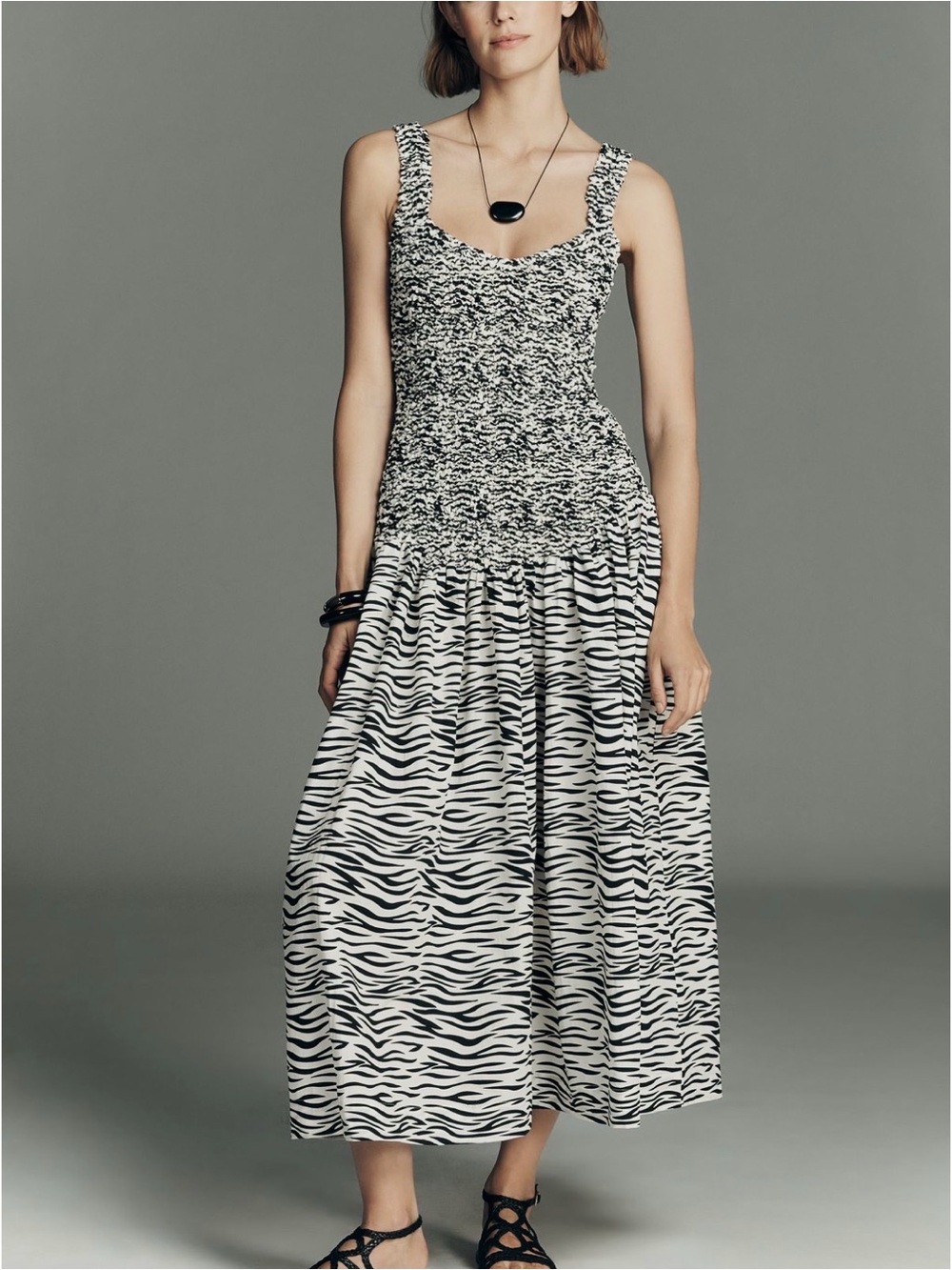 S/W/F petite cotton scoop neck dress Anthropologie XS $248